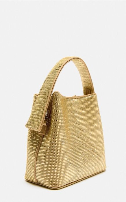 Чанта с камъни Zara чисто нова