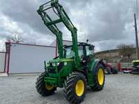 John Deere 6105R cu incarcator frontal