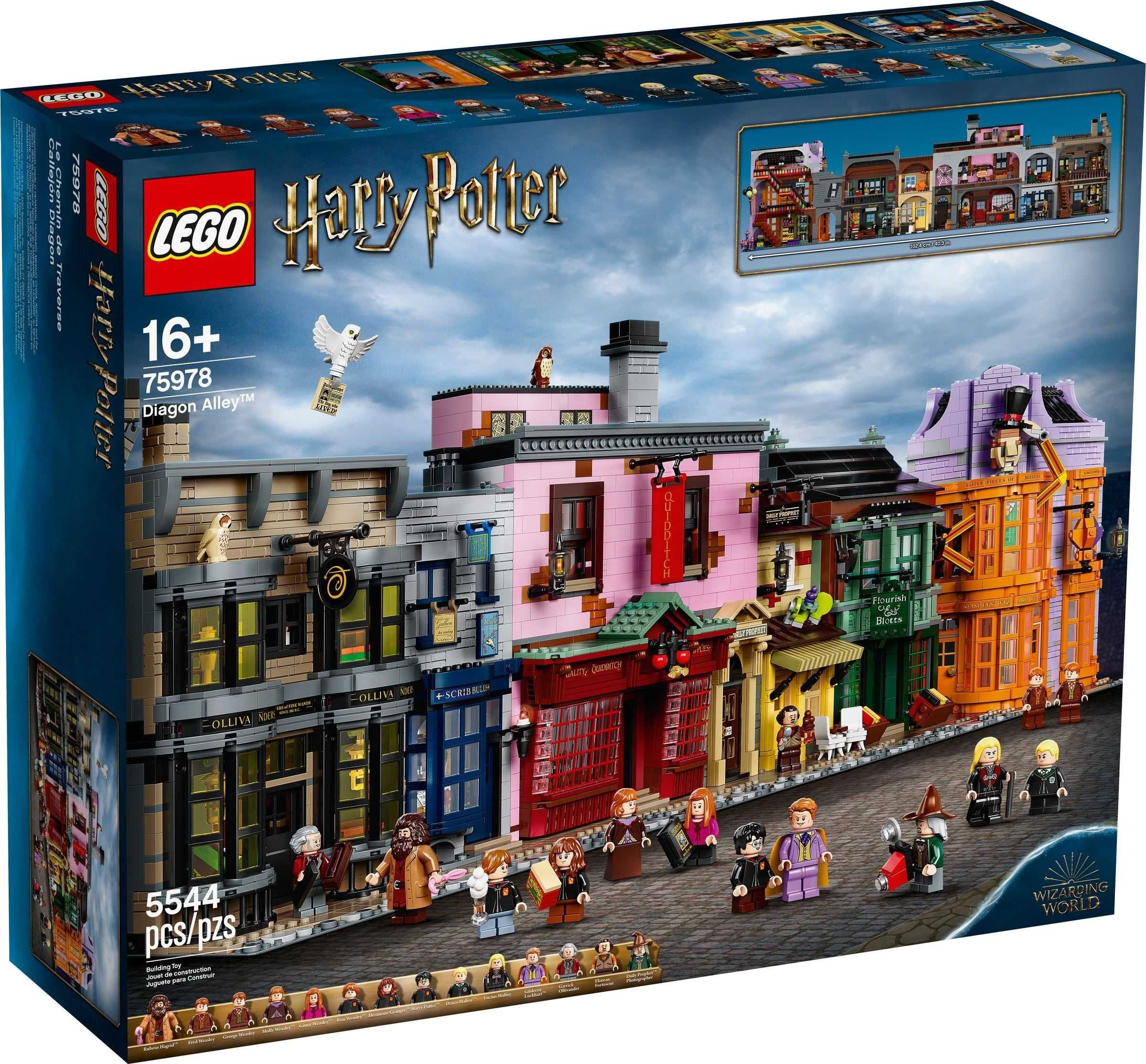 LEGO Harry Potter 75978 - Diagon Alley - Hogwarts - NOU sigilat