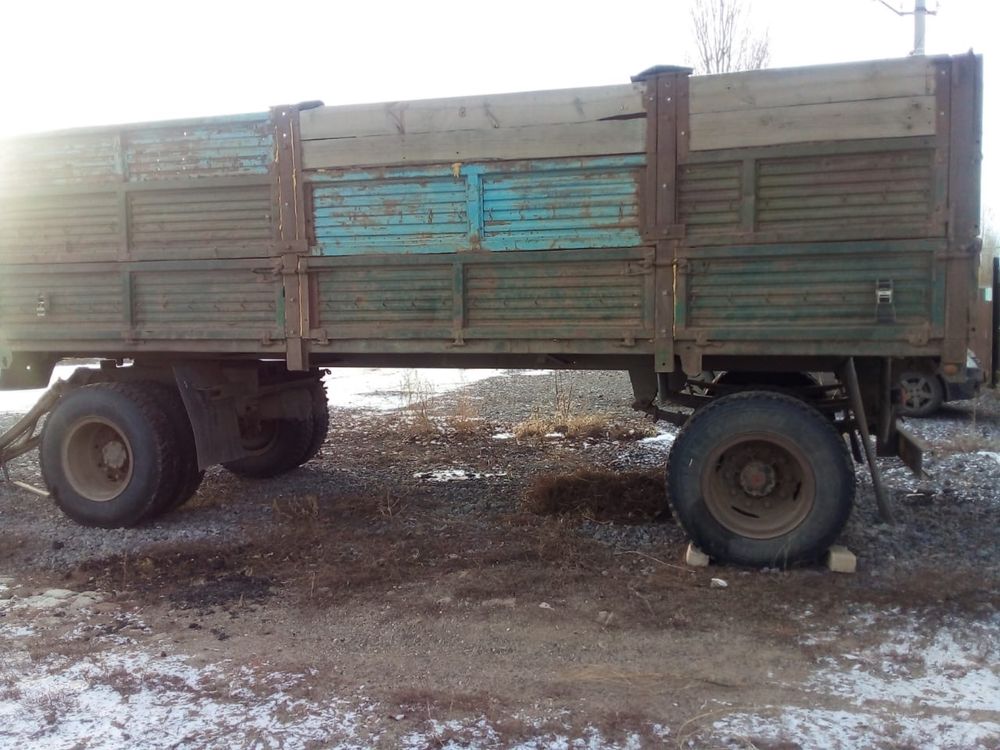 Камаз с прицепом