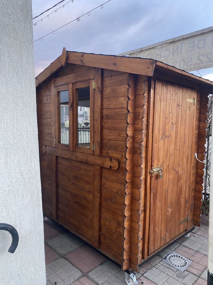 Casuta din lemn, de gradina pret 2800 lei