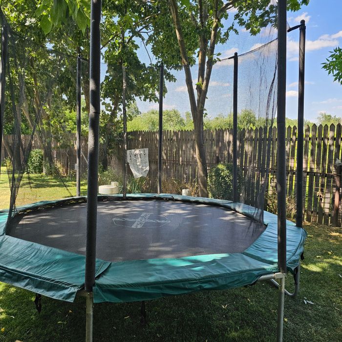 Trambulina de exterior diametru 300 cm, Decathlon