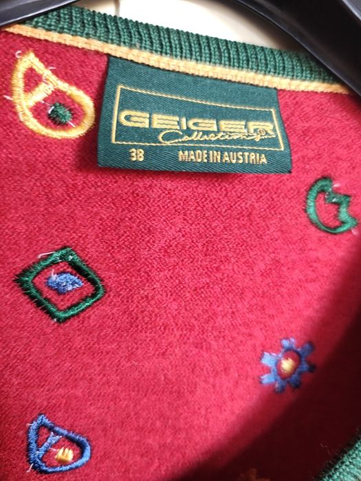 Haina tradițională groasă din lana 100%, cu mânecă 3 sferturi M-XL