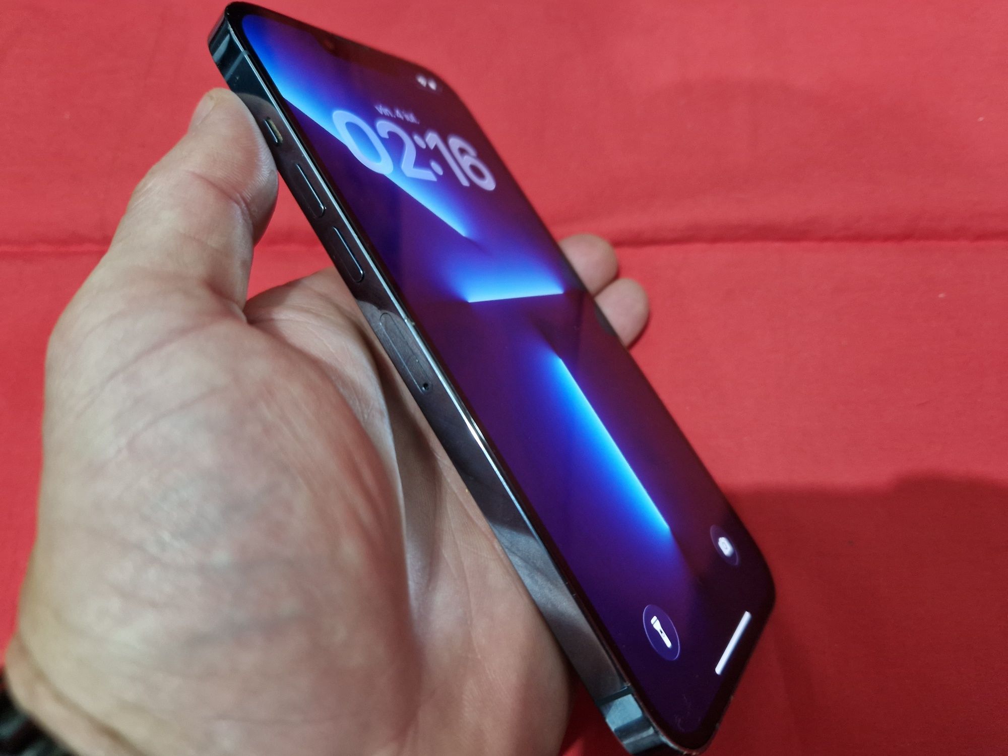 -Iphone 13Pro Max, 256Gb, 6Ram, bat: 86%, stare foarte buna, FID defec