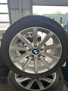 Jante BMW F10 F11 Seria 5 Anvelope Iarna Continental 245 45 18