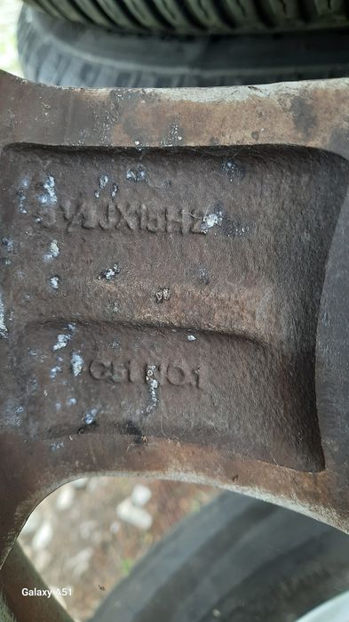 Ляти джанти 4×100 15цола