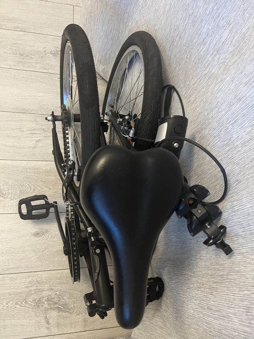 Bicicleta pliabila Fold 100 negru Btwin