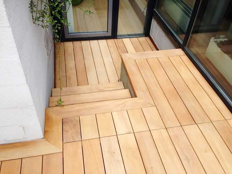 Deck terasa exotic Garapa neted 21x145x1200-6100 mm