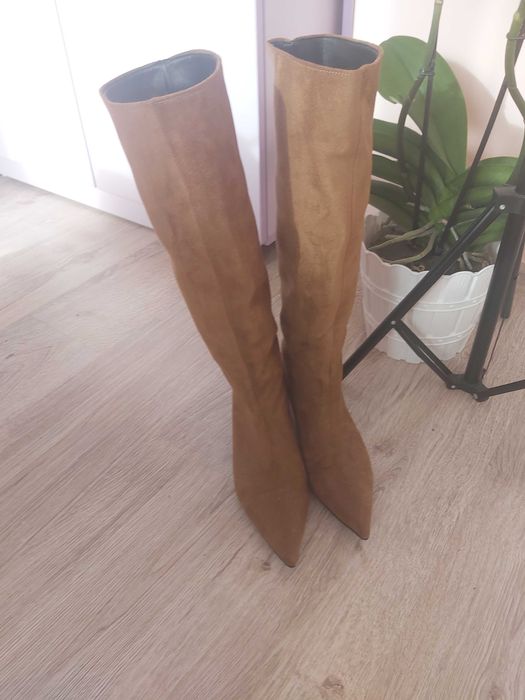 Ботуши,38,кафяво