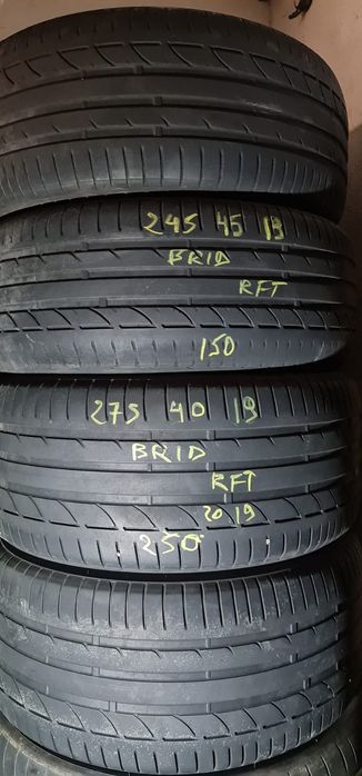 Anvelope 275 40 19 si 245 45 19  Bridgestone rft