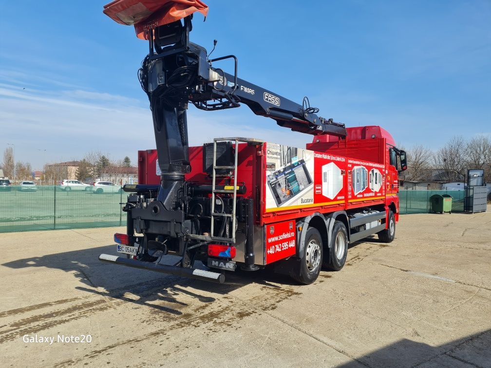 MAN TGX 480 cu Macara Fassi 185