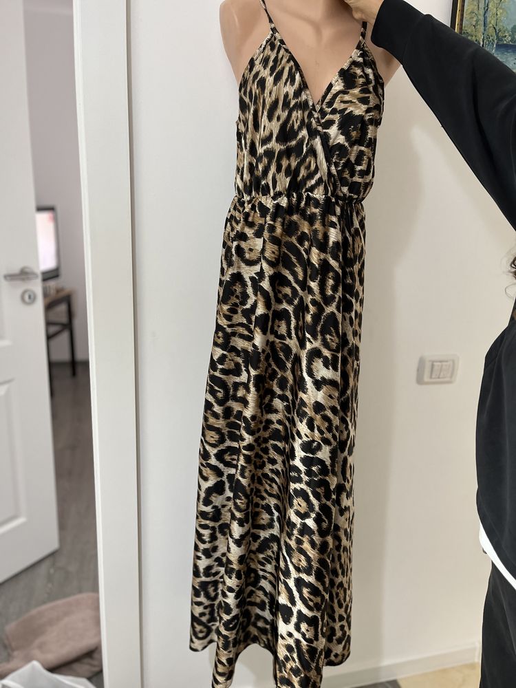 Rochie animal print lunga