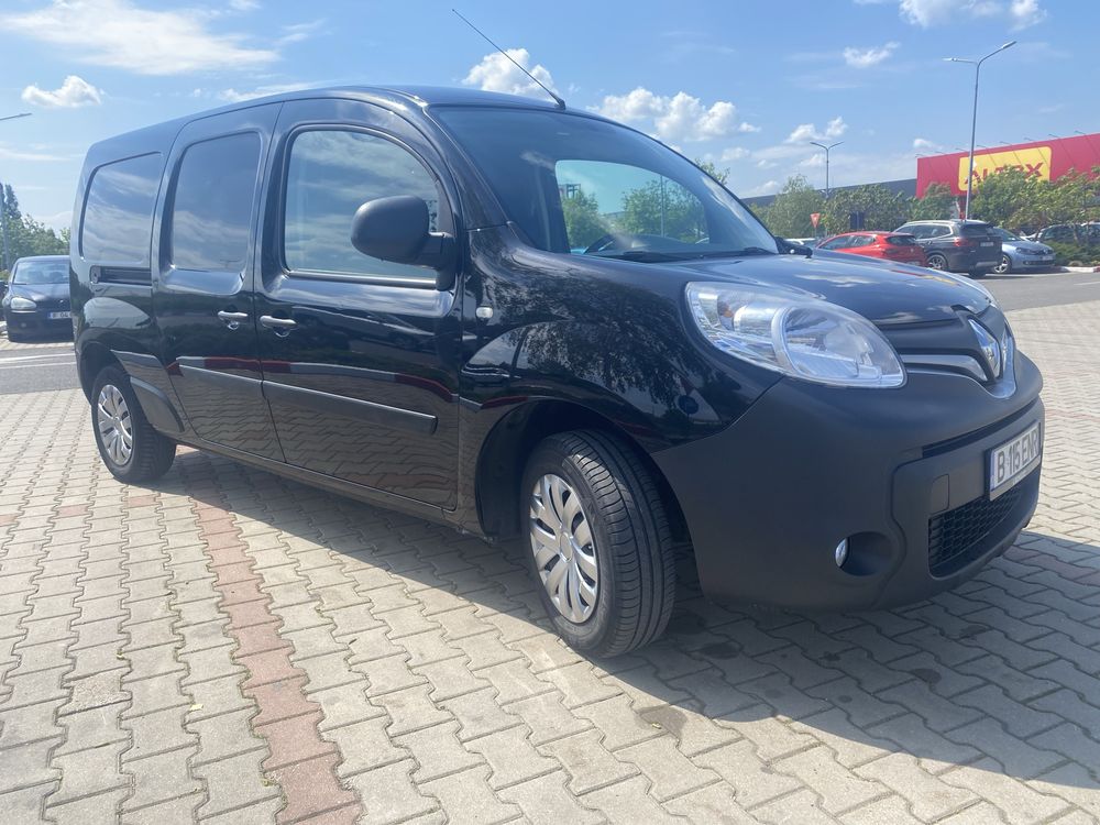 Renault Kangoo Maxi, negru, AC, bluetooth, 2019, unic proprietar