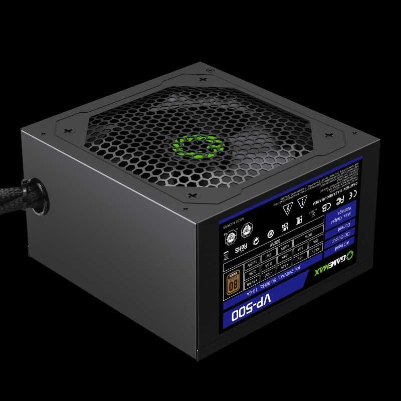 [НОВЫЙ] Блок питания GameMax VP-500, 500W 80+ Bronze