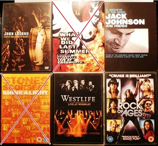 DVD-та - Kiss,Alice Cooper,Stray Cats,Jimi Hedrix,The Doors,Van Halen