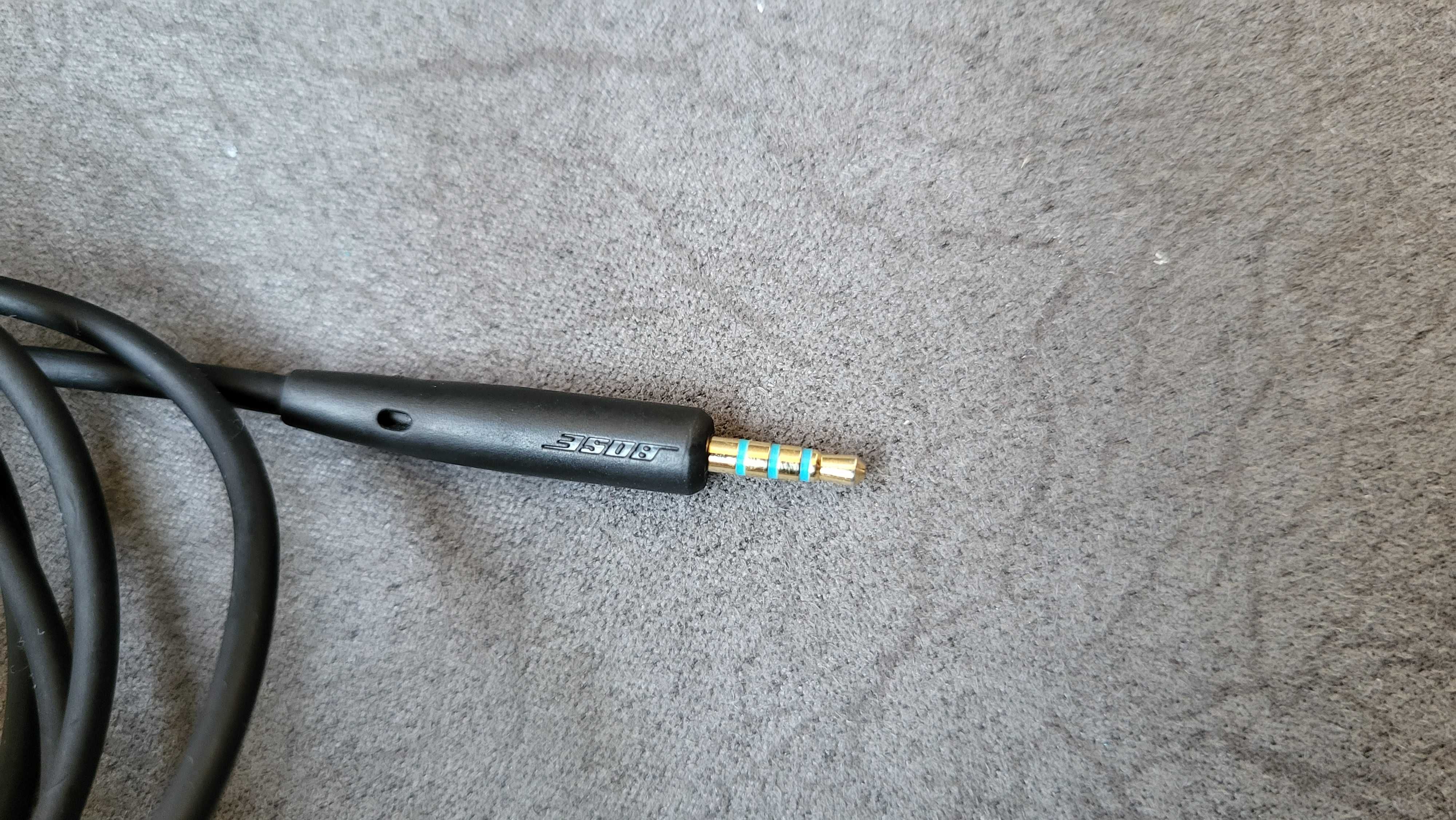 BOSE Cablu Casti cu microfon cu mufe Jack de 3.5mm si de 2.5mm ca nou