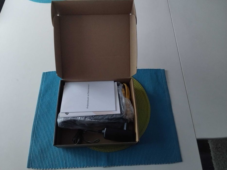 чисто нов 4G сим картен рутер за мобилен интернет на А1-запечатан