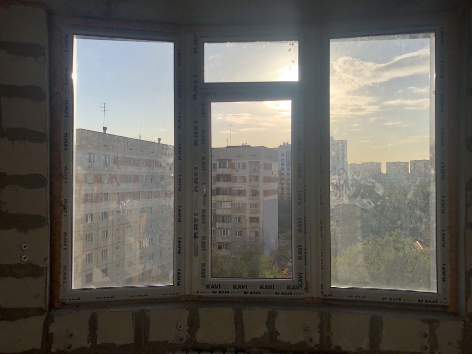 Продам панорамное окно, однокамерные стеклопакеты