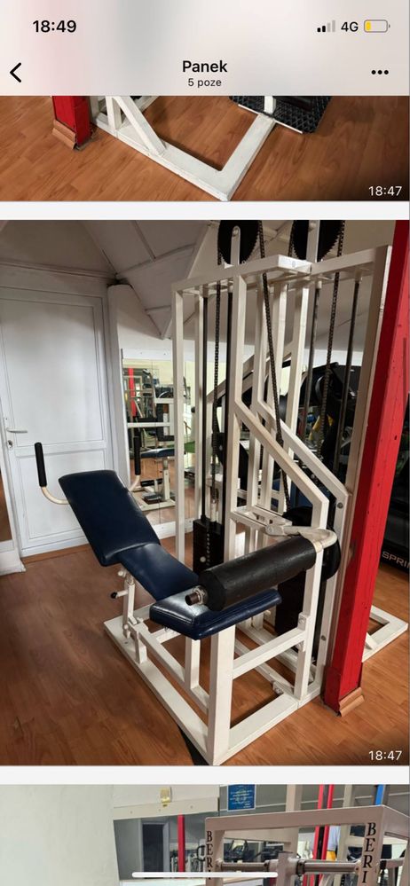Mai multe aparate de fitness