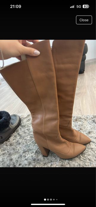 Cizme din piele naturala