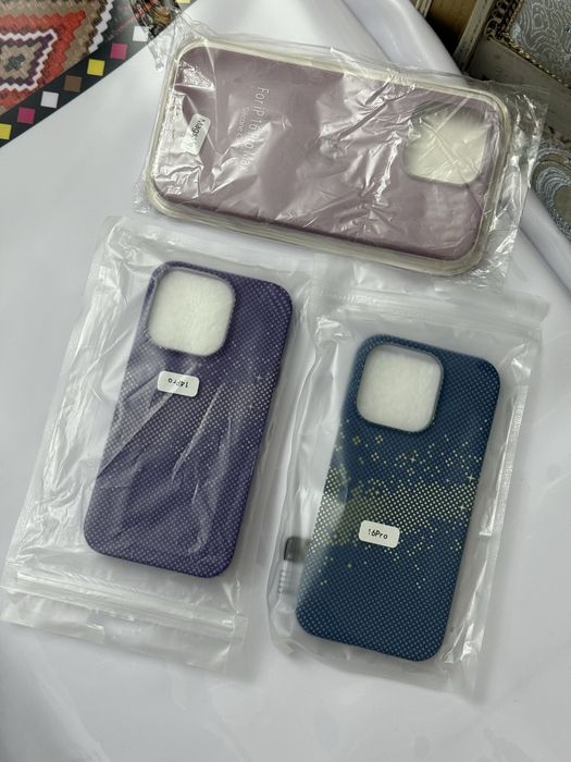 Чехол на iPhone 16 pro max и на iPhone 16 pro