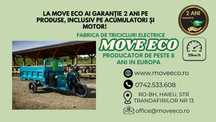 Triciclu basculabil hidraulic cu reductor CARGO 700 / Electric