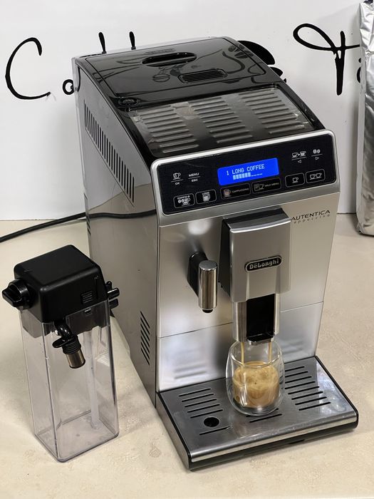 Кафемашина кафе автомат delonghı AUTENTICA cappuccino с гаранция