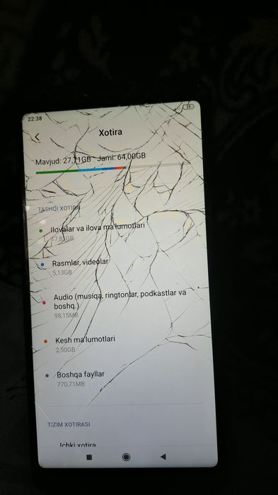 Redmi not 6 pro va zaryadnik toshlari