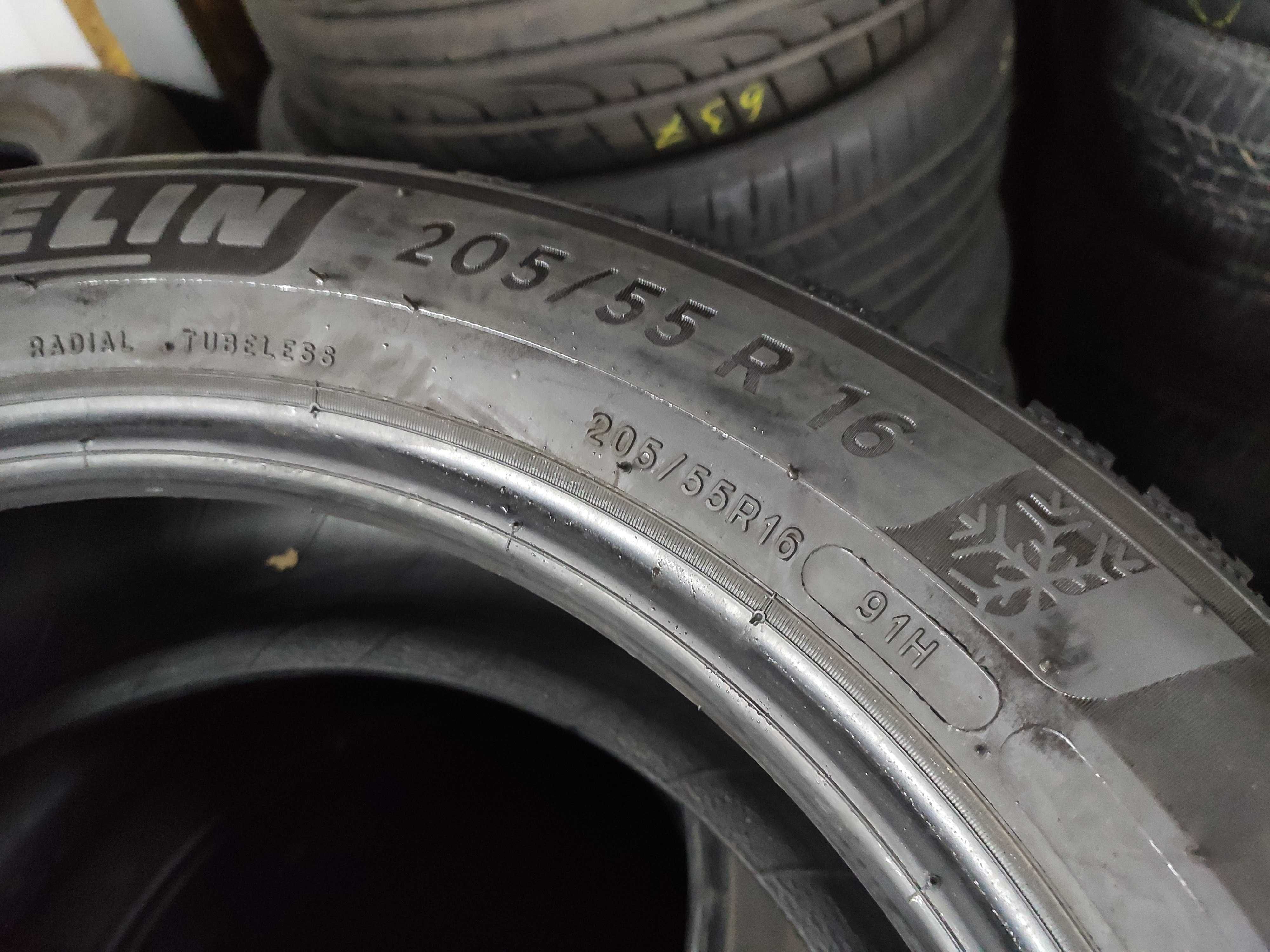 4бр Зимни Гуми 205 55 16 - Michelin - DOT 2021