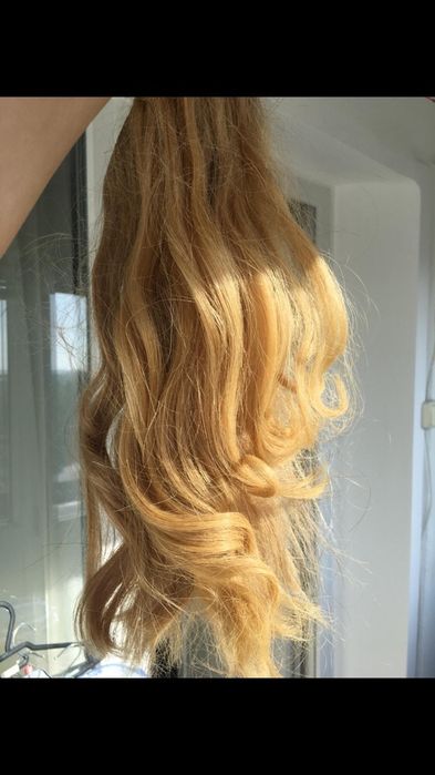 Extensii culoare blond natural
