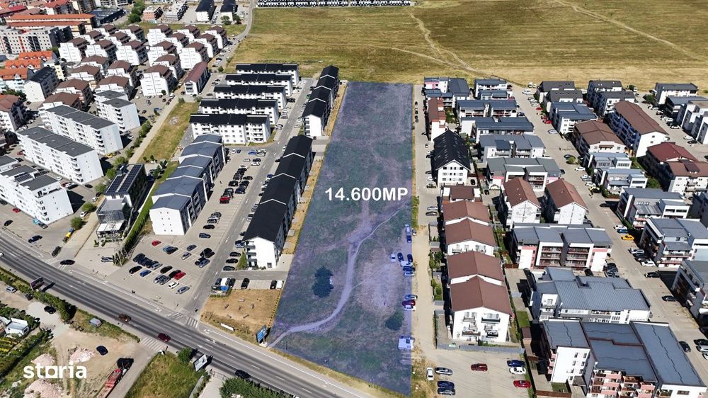 Teren intravilan 14.600mp pentru constructii pe Calea Cisnadiei