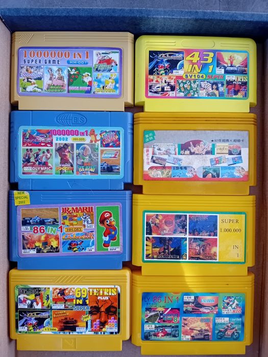 Casete joc vechi Terminator Famicom Sega Nintendo