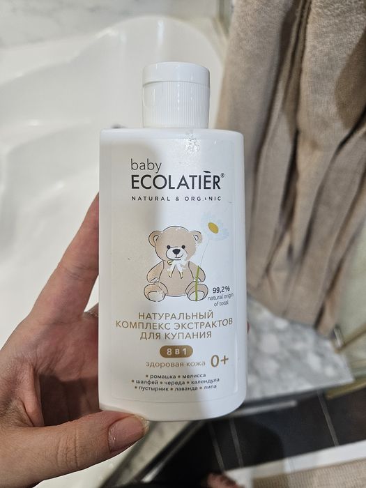 Отдам даром средство для купания малышей Ecolatier