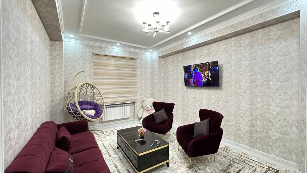 Ипакчилик новостройка 5/1/2 150кв.м евро ремонт + подземная парковка