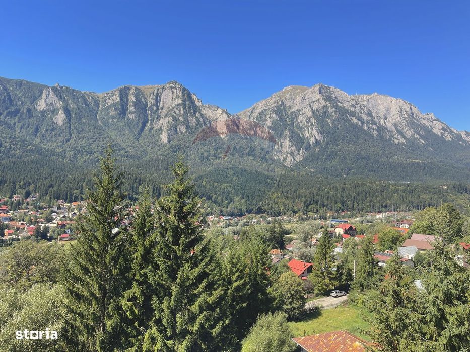 Apartament spectaculos pe două niveluri cu priveliște către Bucegi!