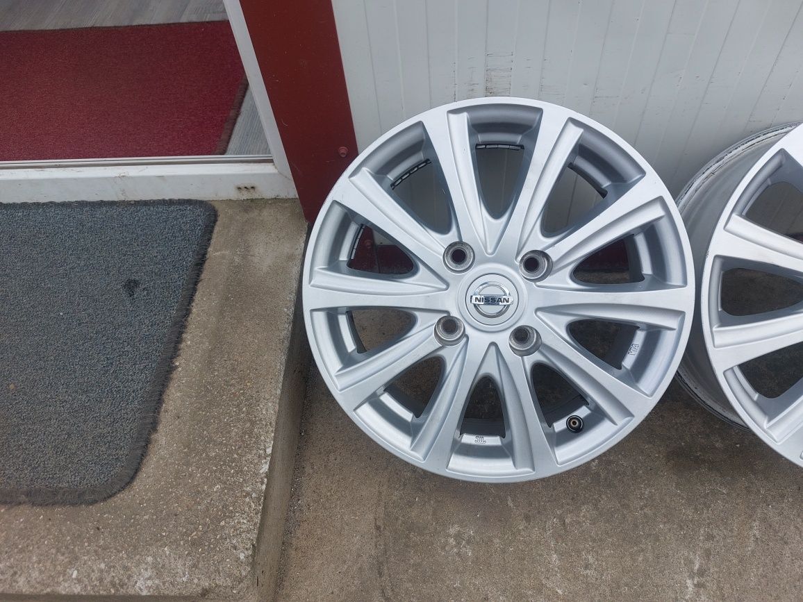 Jante aluminiu ORIGINALE r15 /  NISSAN RENAULT KIA HYUNDAI  / 4x114.3