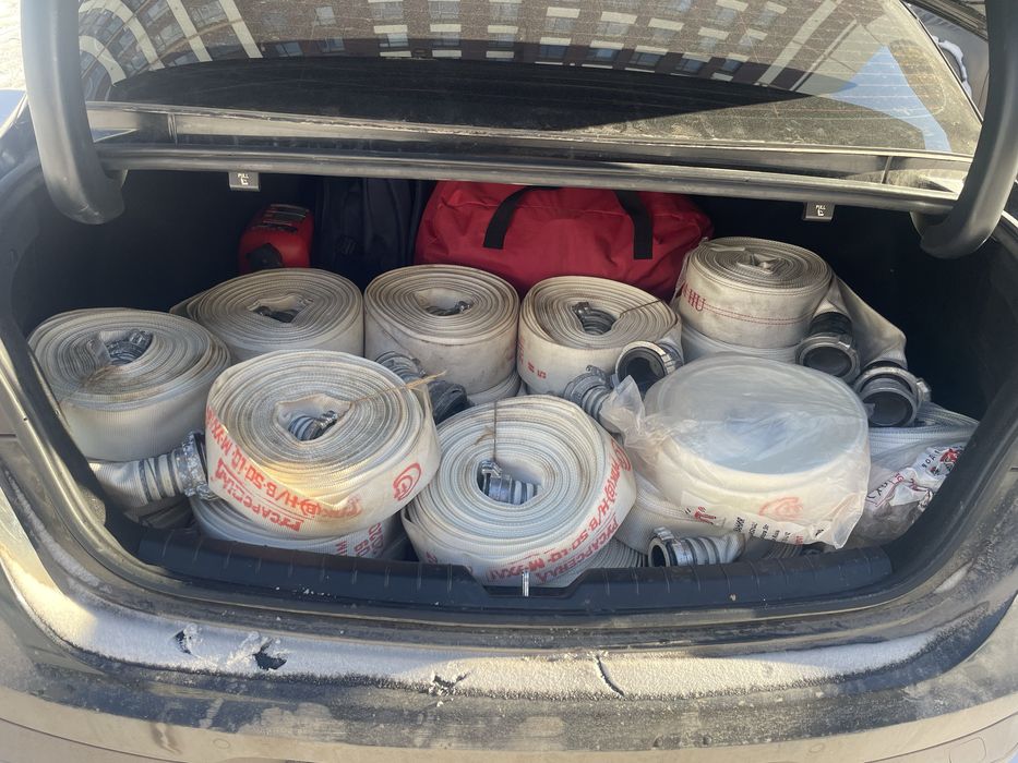 Рукава пожарные с соденительной головкой диаметр 51 рукав новый в скат