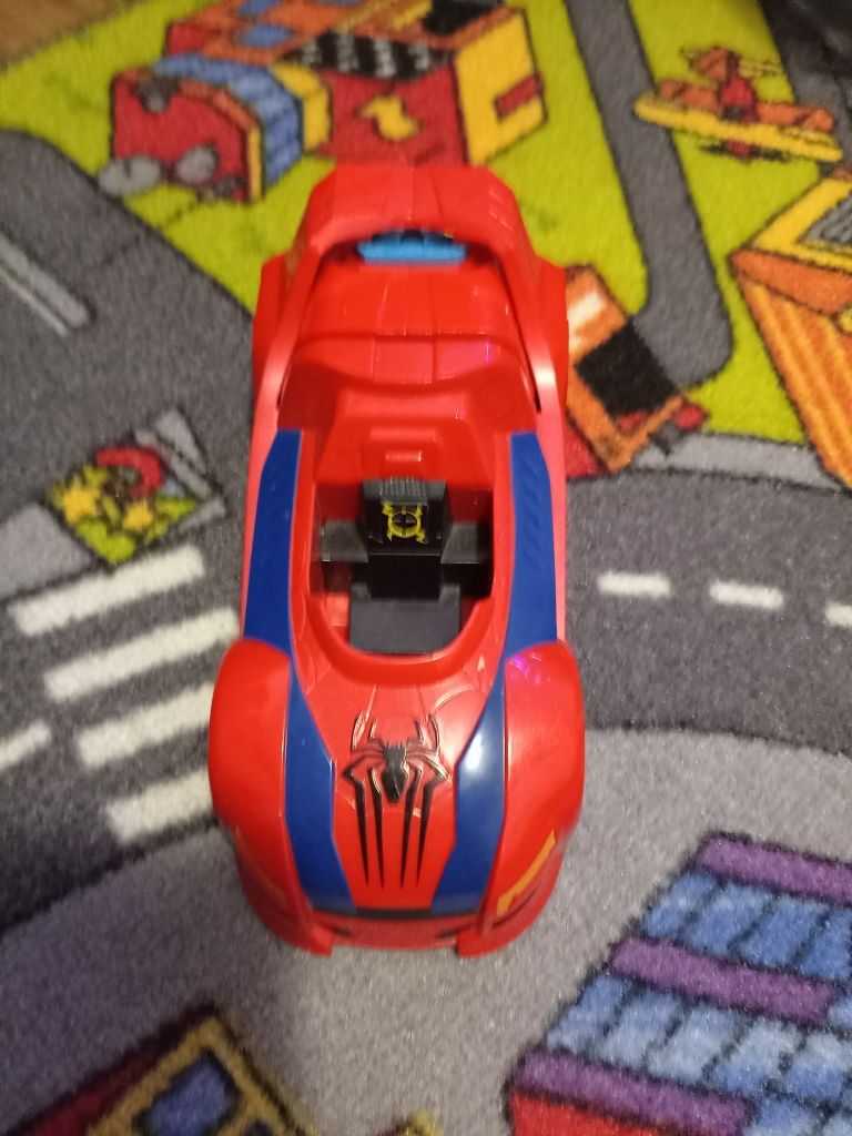 Mașina avion Spiderman interactiv