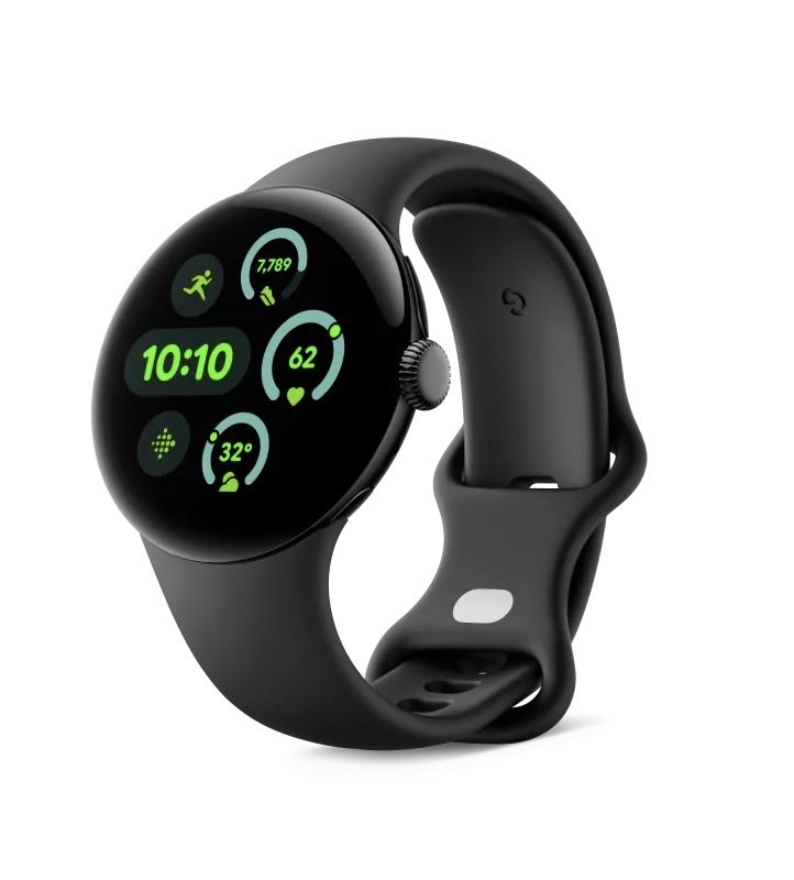 НОВ!!! Смарт часовник Google Pixel Watch 3, 45 мм, Obsidian