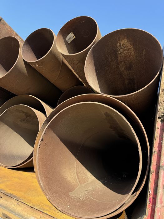 Vand teava metalica diametre mari sudata elicoidal longitudinal