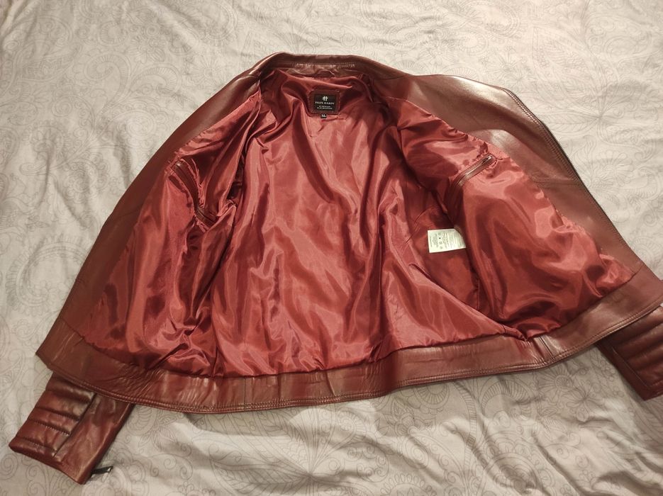 Geaca piele Felix Hardy moto