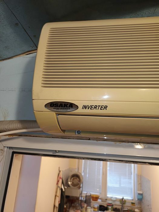 климатик осака 12 инвертор. пълен комплект