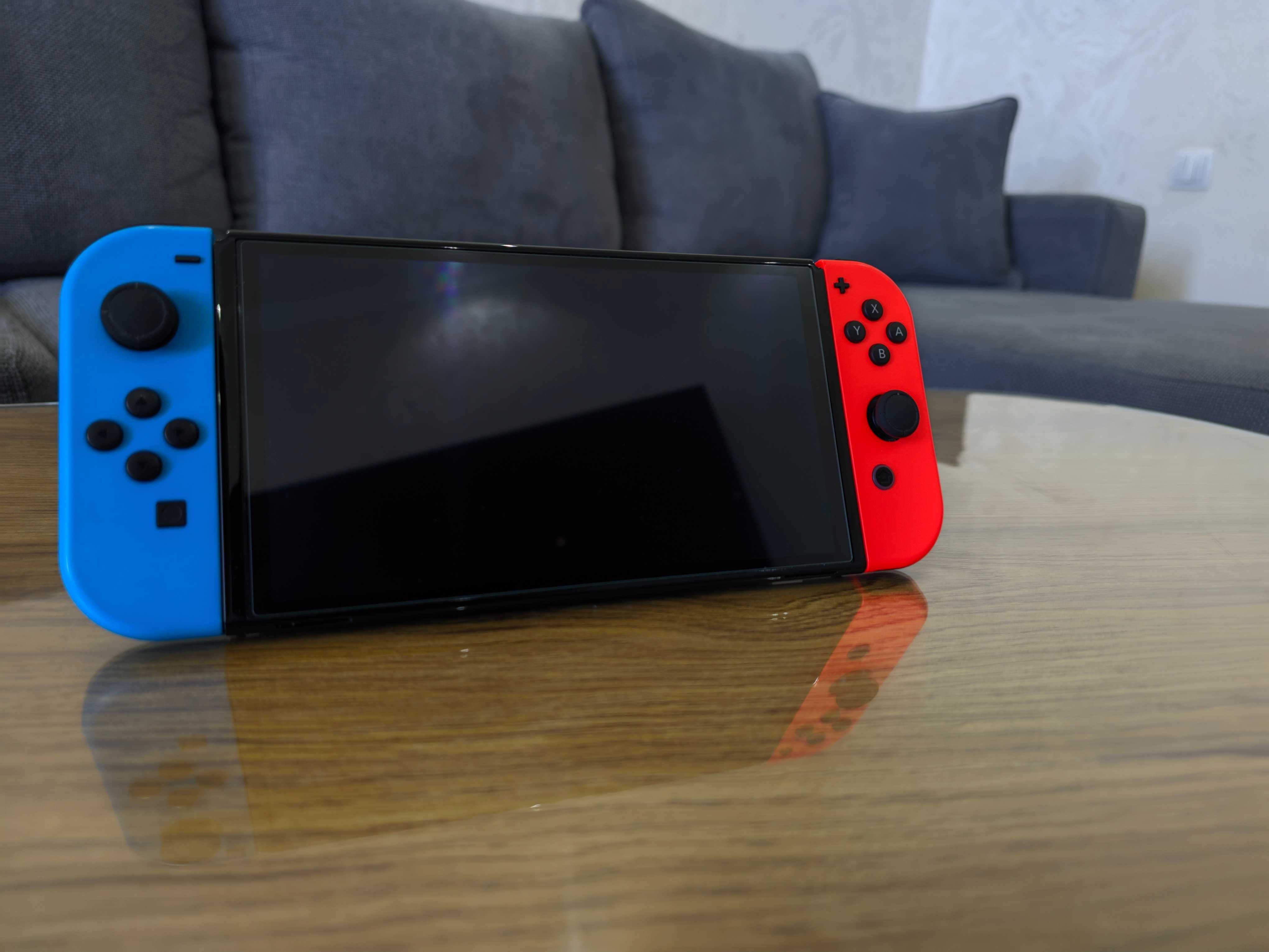 Нинтендо свитч олед 64гб весь комплект , Nintendo switch oled 64 gb