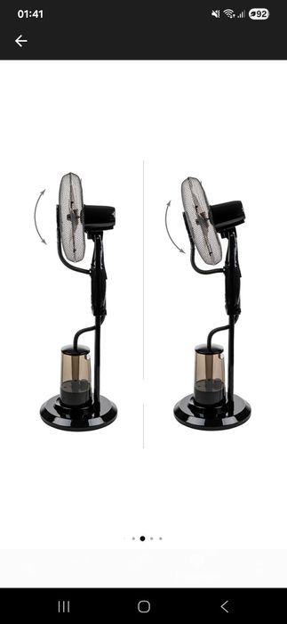 Ventilator Muhler cu Pulverizare Apa