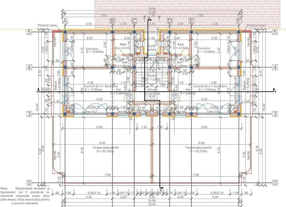 Proiectare Construcții, Arhitectură, Rezistență - blocuri, hale.