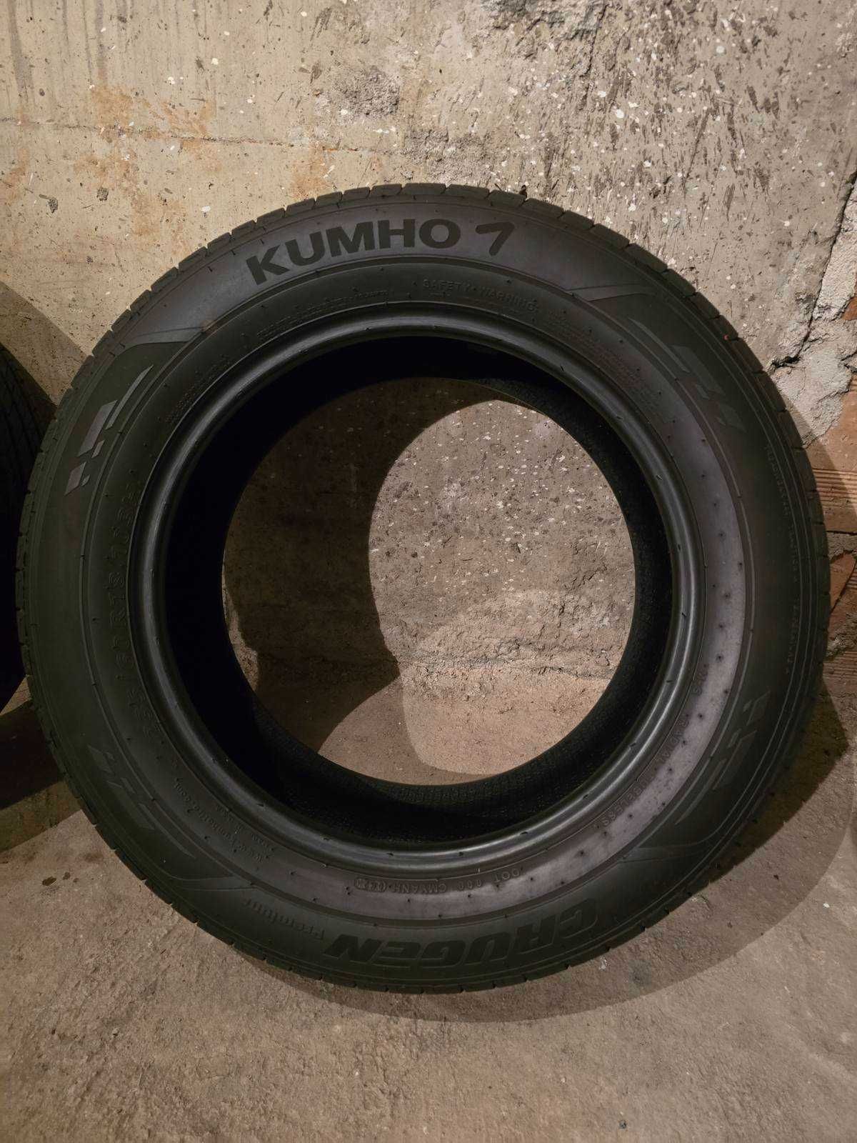 4 бр. 235/60/R18 - Kumho Crugen Premium/KL33 - от Santa Fe 2024