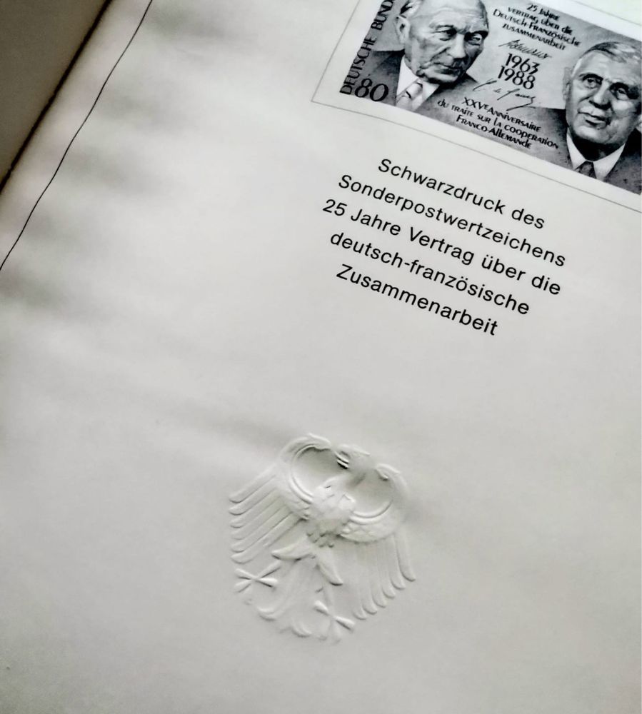 Пощенски марки Годишник 1988-92 и 93 г. на Германските федерални пощи