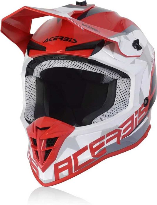 Casca Motocross,Acerbis Linear, Multicolor,Marime XL 61-62 cm