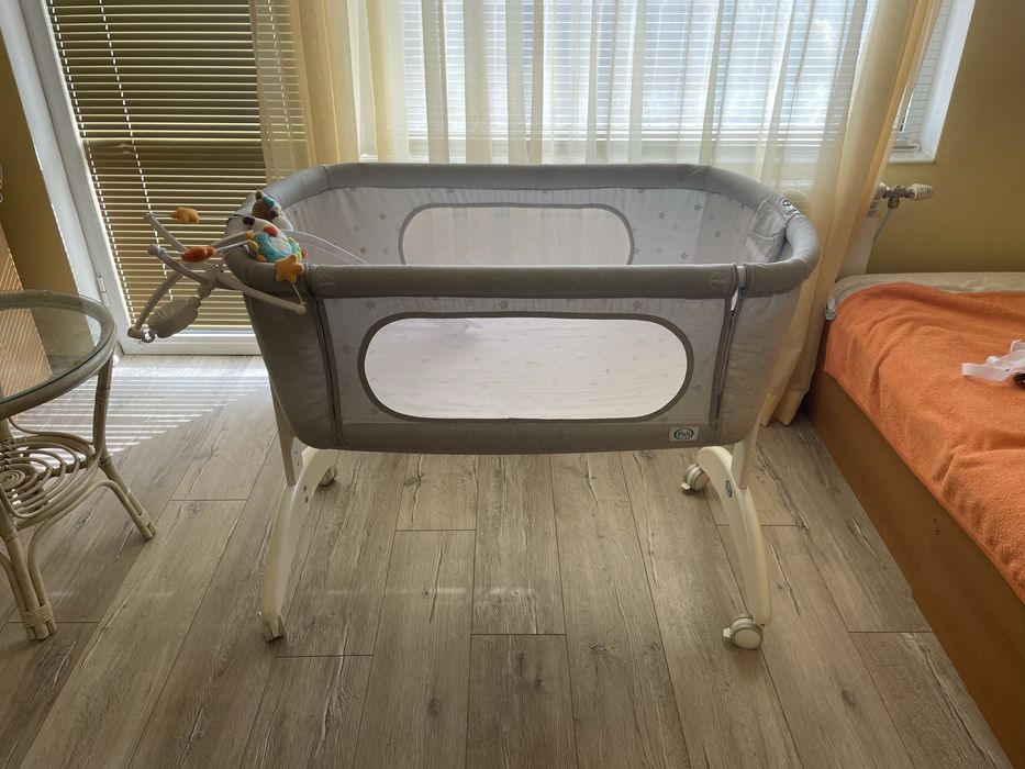 Бебешка кошара Pali next to me + въртележка със звук