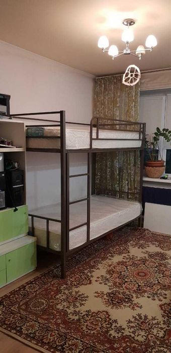 Металлические двухъярусные кровати для хостела. Усиленная(двухярусная)